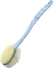 Bath Brush with 2-in-1 Bristles and Loofah