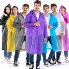 Rain Coat Reusable Heavy Quality