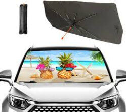 Car Windshield Foldable Umbrella keep Vehicle Cool