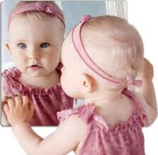 Frameless Square shape mirror 30x40CM Big Size