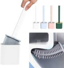 Silicone Toilet Brush with Holder Imported Quality