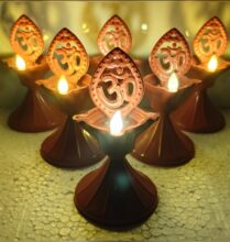 Om water sensor diya big size heavy quality