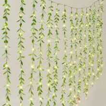 Leaf Shape Curtain Light Decorative for Home & Office