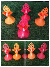 Om water sensor diya colorful big size heavy quality