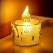 Crystal Flameless Candle Imported premium quality