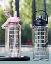 Motivational Water Bottle 2000ml Imported Quality