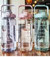 Motivational Water Bottle 2000ml Imported Quality