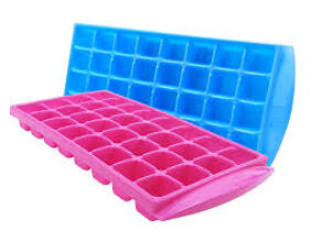 Unbreakable Virgin Plastic Ice Cube Tray
