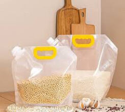Airtight Transparent Food Storage Pouch