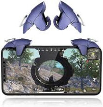 Blue Shark Mobile Game Controller Trigger for Playing Game