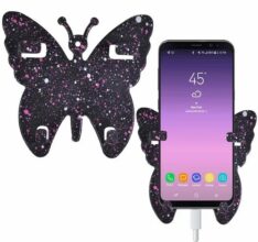 Butterfly Shape wall mounted mobile holder