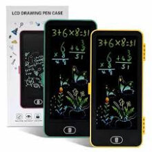 2 in 1 Geometry Box pencil with LCD Writing Pad fine quality