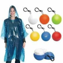 Unisex Ball Rain Card Set of 4
