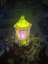 Premium rainbow candle