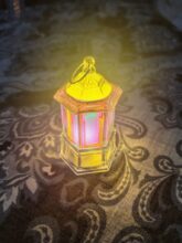 Premium rainbow candle
