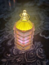 Premium rainbow candle big size