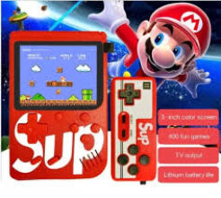 Sup 400 In 1 Games Retro Handheld Game Console With Remote Control
