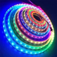 IP65 Rope Light Waterproof, Flexible Silicone Strip, With Adapter